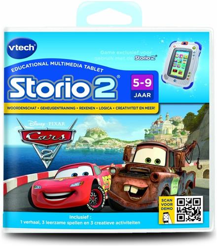 VTech Storio 2 Disney's Cars 2 - Leercomputer Game - 4 Tot 7 Jaar