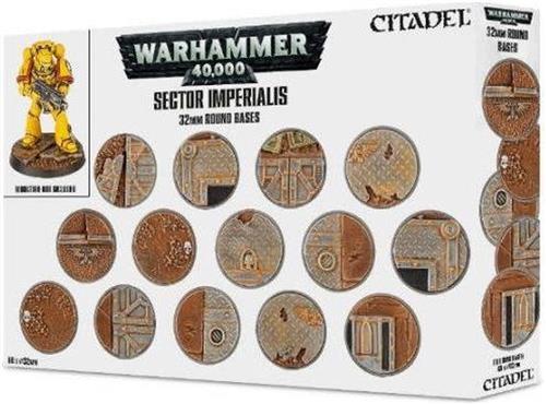 Warhammer 40.000 Sector Imperialis: 32Mm Round Bases