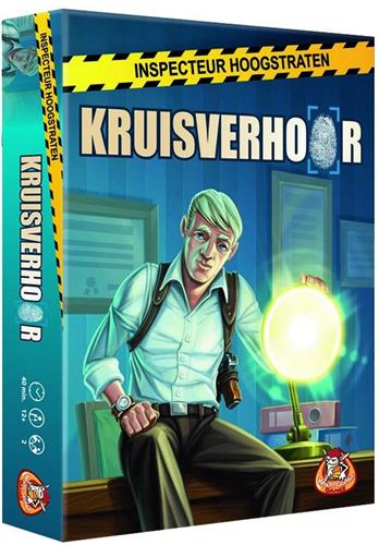 White Goblin Games Kaartspel Inspecteur Hoogstraaten: Kruisverhoor