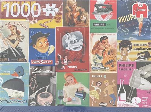 Nostalgisch Philips puzzel 1000 Jumbo