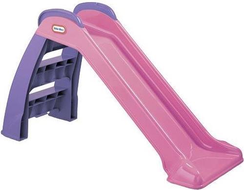 Little tikes first slide roze glijbaan + Voetbal