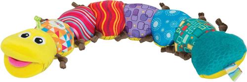 Lamaze Muzikale Rups - Grijp- en bijtspeelgoed - Knuffel - Spelen en ontdekken