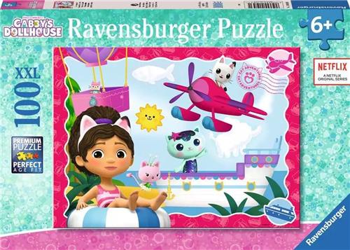 Ravensburger puzzel Gabby's Dollhouse - Legpuzzel - 100 XXL stukjes