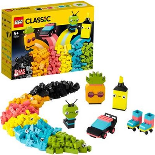 LEGO Classic Creatief Spelen met Neon Bouwset - 11027