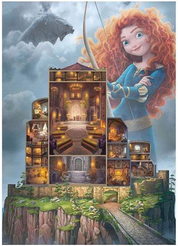 Disney Castles Merida Legpuzzel, 1000st.