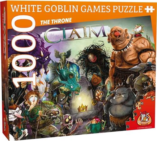 Puzzel 1000 Stukjes Volwassenen - Legpuzzel - White Goblin Games - Claim 2  - Puzzel 1000 Stukjes