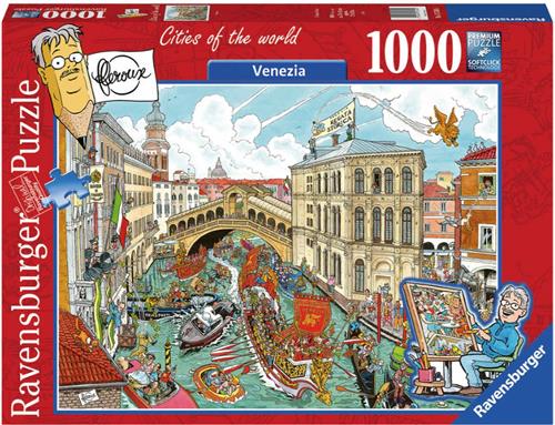 Ravensburger puzzel Fleroux Venetie - Legpuzzel - 1000 stukjes