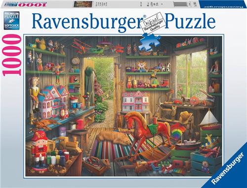 Ravensburger puzzel Nostalgisch speelgoed - Legpuzzel - 1000 stukjes