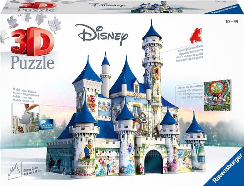 Ravensburger Disney Castle- 3D puzzel gebouw - 216 stukjes