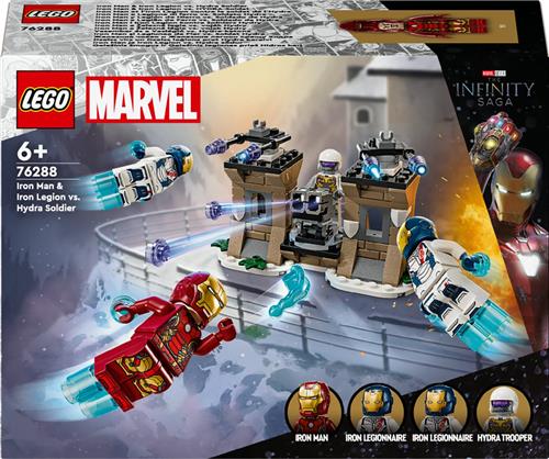 LEGO Marvel Iron Man & Iron Legion vs. Hydra soldaat - 76288