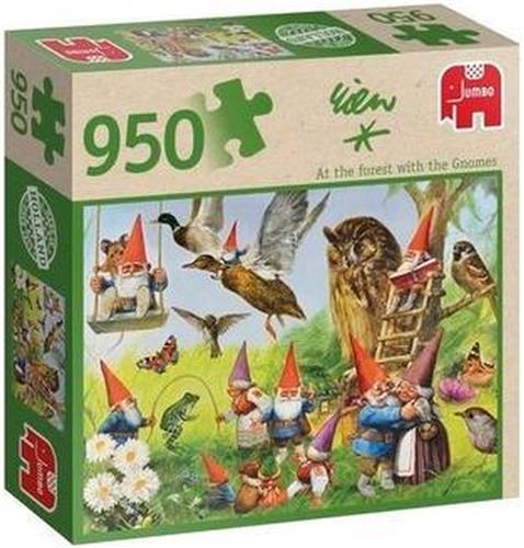 Jumbo Premium Collection Puzzel Rien Poortvliet: Met de Kabouters in het Bos - Legpuzzel - 950 stukjes