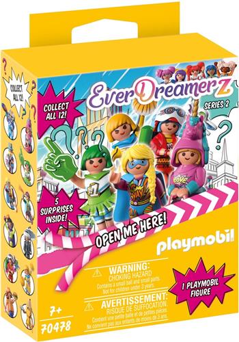 PLAYMOBIL Everdreamerz Verrassingsdoos Serie 2 - Comic World - 70478