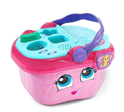 VTech Vormenpret Picknickset - Cadeau Kinderen - Educatief Baby Speelgoed - Vormen, Kleuren, Etenswaren & Reacties - Cadeau - 1 tot 4 Jaar