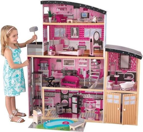 KidKraft Houten Poppenhuis Sparkle Mansion