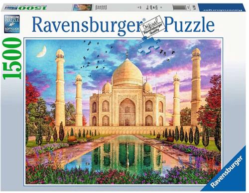 Ravensburger puzzel Betoverende Taj Mahal - Legpuzzel - 1500 stukjes