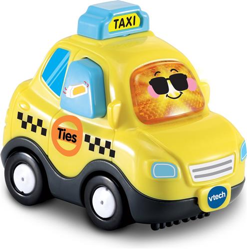 VTech Toet Toet Autos Ties Taxi - Speelgoed Auto - Speelfiguur - Interactief & Educatief Speelgoed - Licht- en Geluidseffecten  1 tot 5 Jaar