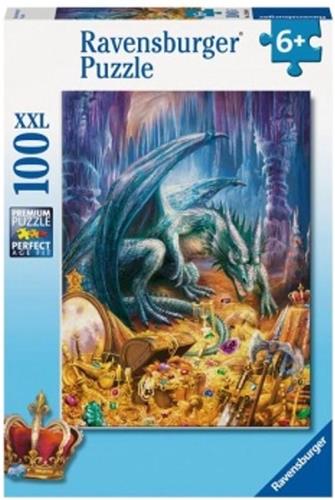 Ravensburger puzzel Het hol van de draak - Legpuzzel - 100 stukjes