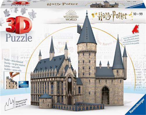 Ravensburger 3D Puzzel Harry Potter Zweinstein Kasteel - 540 stukjes