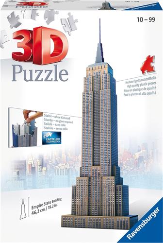 Ravensburger Empire State Building- 3D puzzel gebouw - 216 stukjes