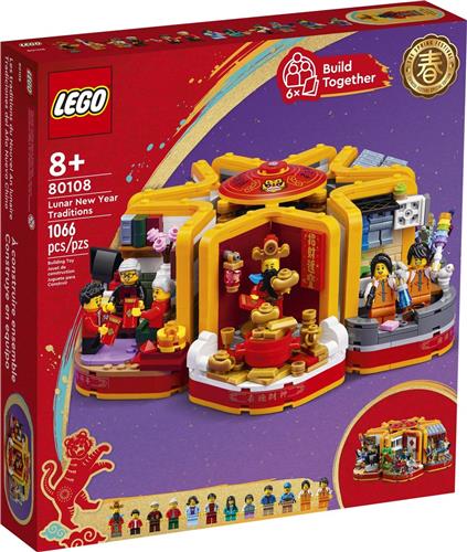 Lego 80108 - Tradities van Chinees nieuwjaar