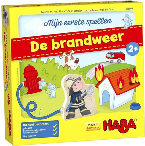 Haba Memo spel - Mijn eerste spellen - De brandweer