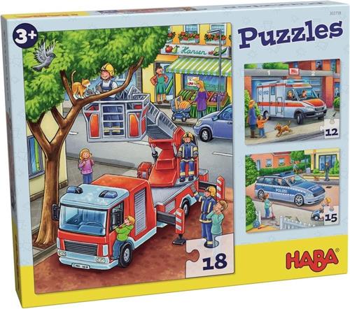 Puzzel - Politie, brandweer & hulpverlening - 12/15/18st.