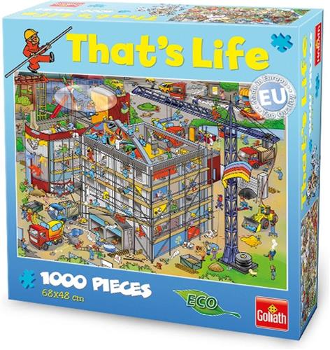 That's Life 1000pcs Construction Site