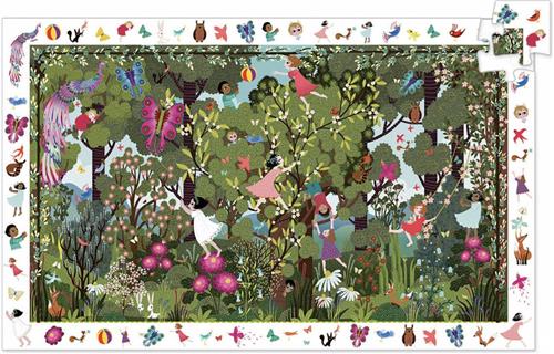 Djeco observatiepuzzels Garden play time