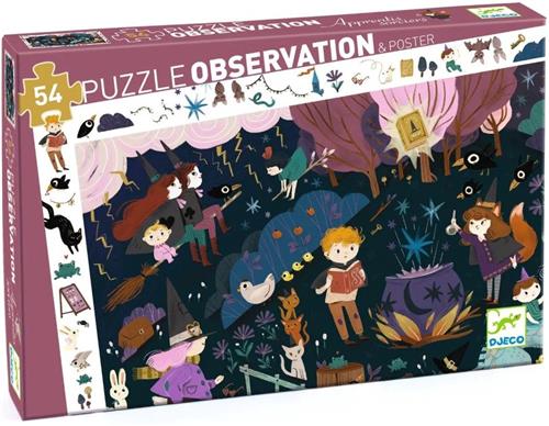 Djeco observatiepuzzels Sorcerers' apprentices