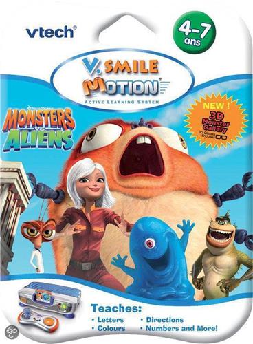 VTech V.Smile Motion - Game - Monsters vs. Aliens