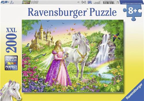 Ravensburger puzzel Prinses met paard - Legpuzzel - 200 stukjes