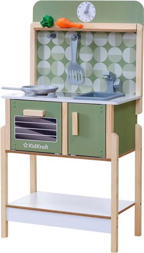 KidKraft Time to cook Houten Kinderkeuken met 5 accessoires