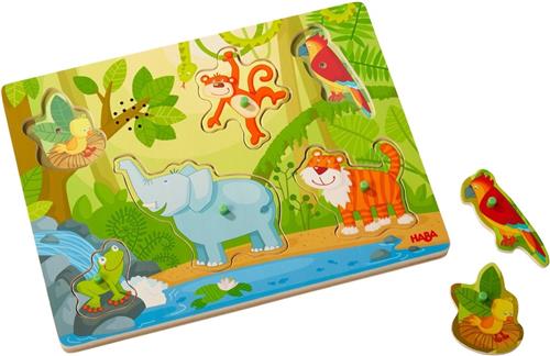 Haba Geluidenpuzzel In De Jungle 6 Stukjes