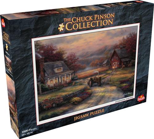 Chuck Pinson Afternoon Harvests - Puzzel - Landschap - 1000 Puzzelstukjes