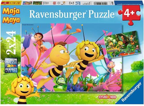 Ravensburger 09093, 24 stuk(s), Stripfiguren, 4 jaar