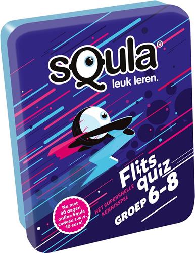 sQula flitsquiz groep 6-7-8 - Educatief Kaartspel