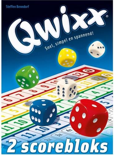 Qwixx Blocks - Dobbelspel - 2 Scoreblocks - Uitbreiding