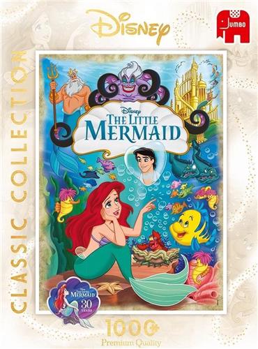 Jumbo Puzzel Disney Classic Collecton Ariel - Legpuzzel - 1000 stukjes