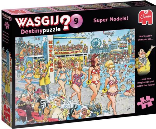 Jumbo Wasgij Destiny 9 - Super Models - Legpuzzel 1000 stukjes