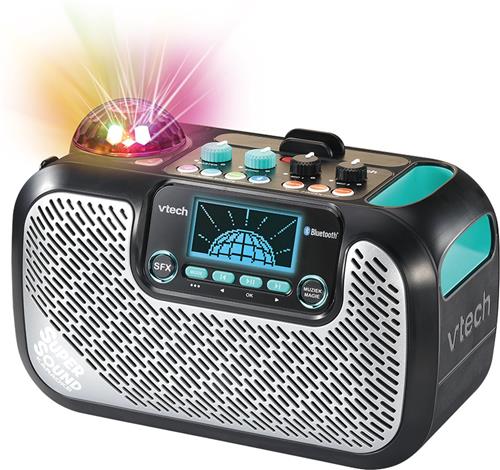 VTech KidiMusic Super Sound Karaoke - Muziek Speelgoed - Karaoke Set Kinderen - Maak Kennis met Zangtalent - vanaf 14 Jaar