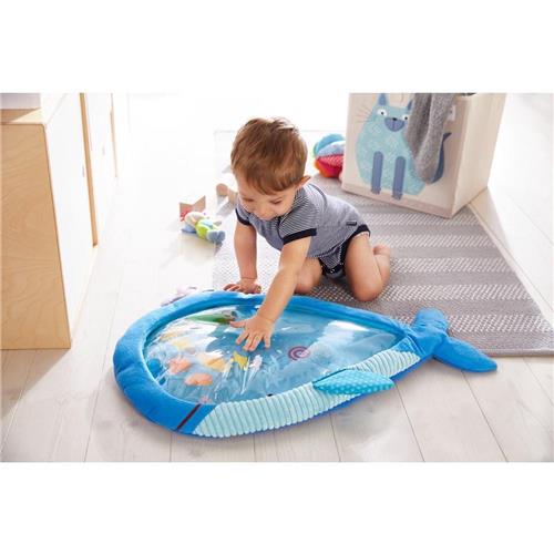 Haba Waterspeelmat Grote Walvis Junior 65 X 55 Blauw