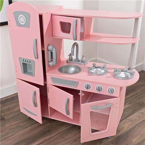 KidKraft Vintage look Houten Kinderkeuken Roze