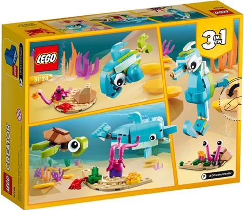 LEGO Creator Dolfijn en Schildpad - 31128