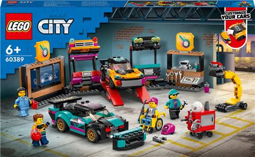 LEGO City Garage voor aanpasbare auto's - 60389