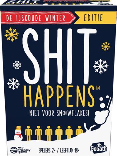 Shit Happens: De IJskoude Winter Editie 18+ - Nederlandstalig Kaartspel - Partyspel