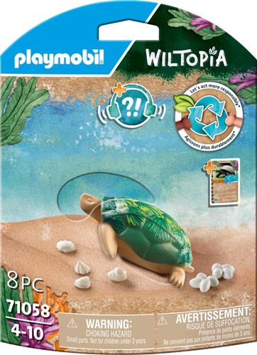 PLAYMOBIL Wiltopia Reuzenschildpad - 71058