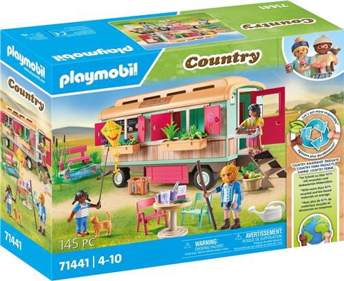 PLAYMOBIL Country Gezellig woonwagencafé - 71441