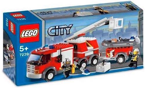 LEGO City Brandweerwagen - 7239