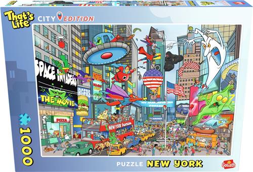 Goliath That's Life City Edition New York - 1000 Puzzelstukjes - Legpuzzel (68x48cm)