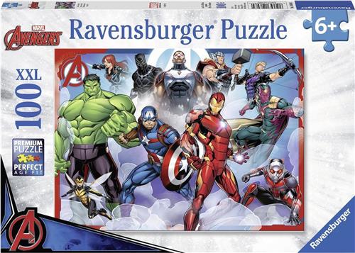 Ravensburger puzzel The Avengers - Legpuzzel - 100 stukjes